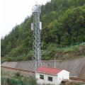 Torre tubular de acero de la torre de la estructura de la tapa de la parte superior de poste de los 35m